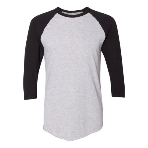 American Apparel Unisex 50/50 Raglan Three-Quarter Sleeve...