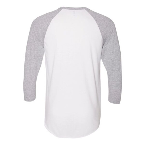American Apparel Unisex 50/50 Raglan Three-Quarter Sleeve...