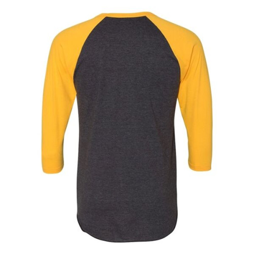 American Apparel Unisex 50/50 Raglan Three-Quarter Sleeve...
