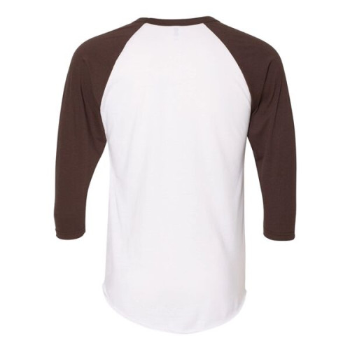 American Apparel Unisex 50/50 Raglan Three-Quarter Sleeve...