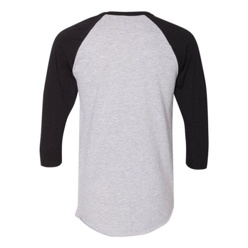 American Apparel Unisex 50/50 Raglan Three-Quarter Sleeve...
