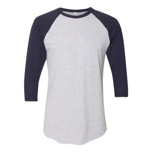 American Apparel Unisex 50/50 Raglan Three-Quarter Sleeve...