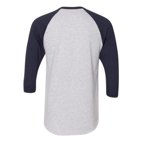 American Apparel Unisex 50/50 Raglan Three-Quarter Sleeve...