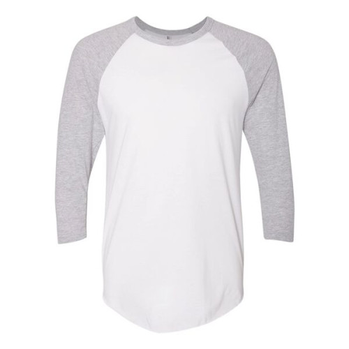 American Apparel Unisex 50/50 Raglan Three-Quarter Sleeve...