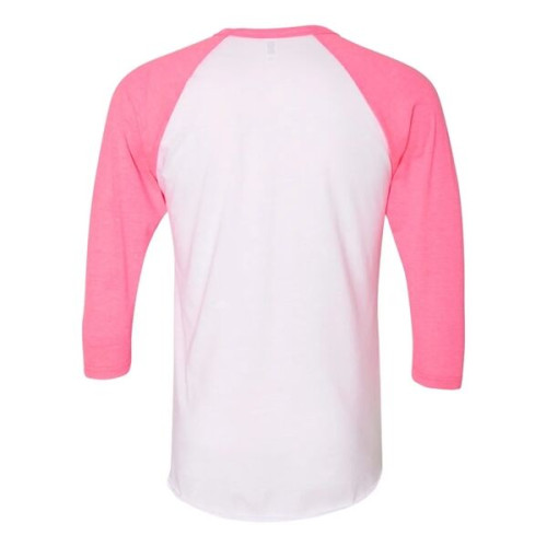 American Apparel Unisex 50/50 Raglan Three-Quarter Sleeve...