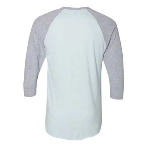 American Apparel Unisex 50/50 Raglan Three-Quarter Sleeve...