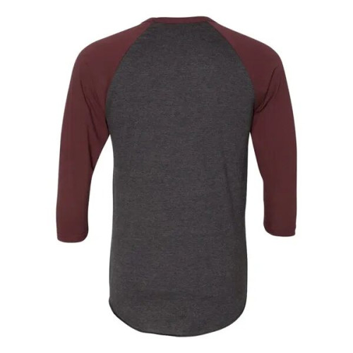 American Apparel Unisex 50/50 Raglan Three-Quarter Sleeve...