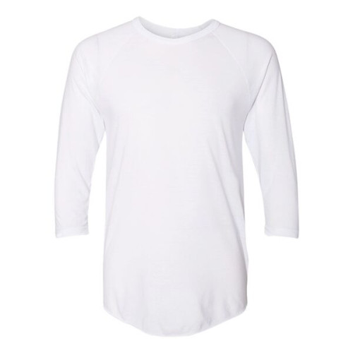 American Apparel Unisex 50/50 Raglan Three-Quarter Sleeve...