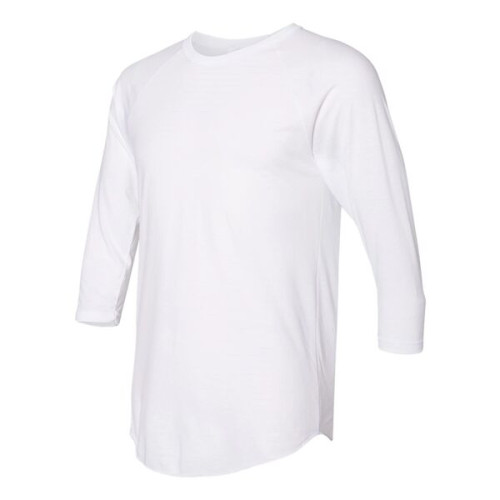 American Apparel Unisex 50/50 Raglan Three-Quarter Sleeve...