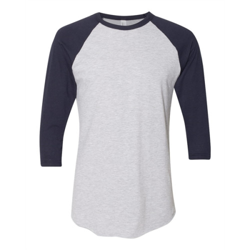 American Apparel Unisex 50/50 Raglan Three-Quarter Sleeve...