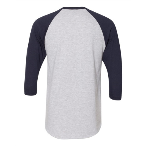 American Apparel Unisex 50/50 Raglan Three-Quarter Sleeve...