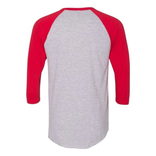 American Apparel Unisex 50/50 Raglan Three-Quarter Sleeve...
