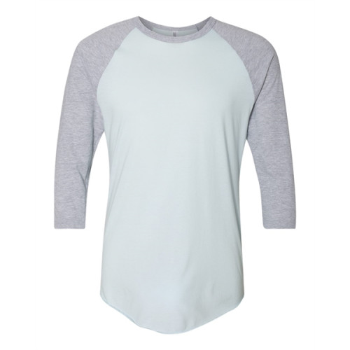 American Apparel Unisex 50/50 Raglan Three-Quarter Sleeve...