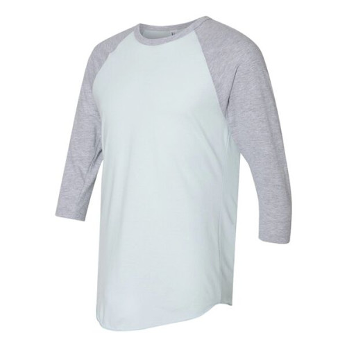 American Apparel Unisex 50/50 Raglan Three-Quarter Sleeve...