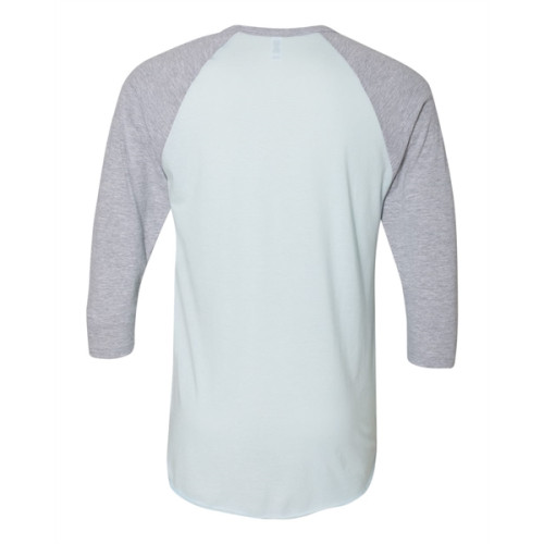 American Apparel Unisex 50/50 Raglan Three-Quarter Sleeve...