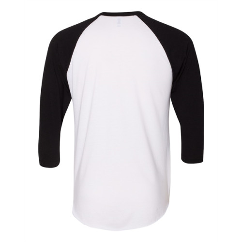 American Apparel Unisex 50/50 Raglan Three-Quarter Sleeve...