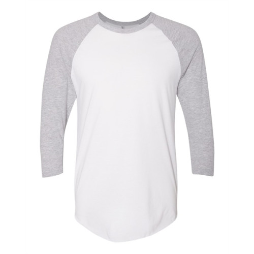 American Apparel Unisex 50/50 Raglan Three-Quarter Sleeve...