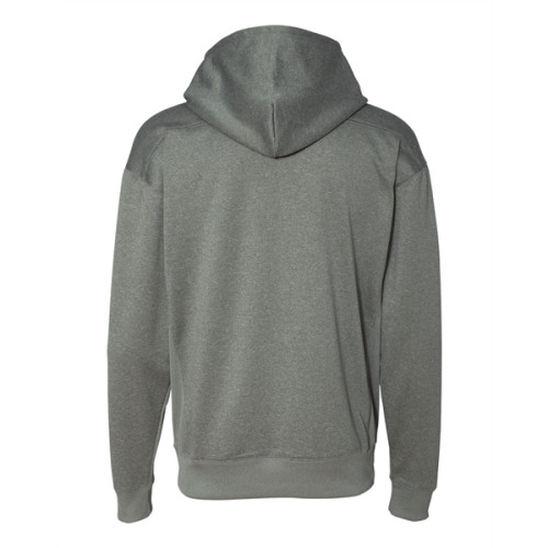 J. America Sport Lace Polyester Fleece Hooded Sweatshirt