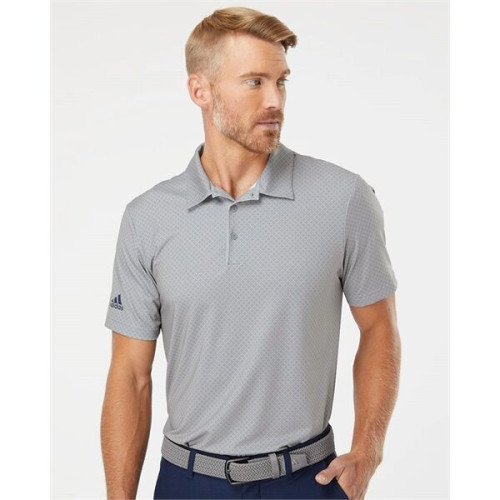 Adidas Men's Ultimate365 Diamond Dot Print Polo