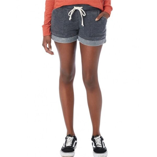 Alternative Women's Lounge Mineral Wash French Terry Shorts