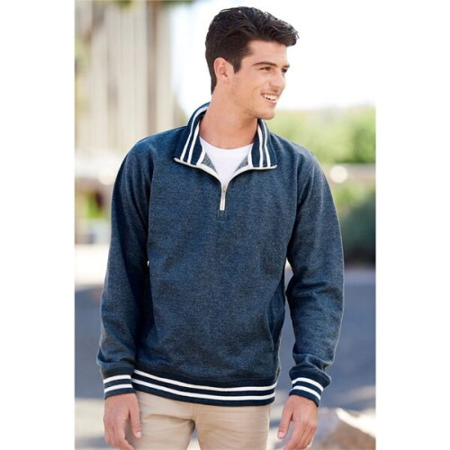 J. America Men's Relay Quarter-Zip Sweatshirt