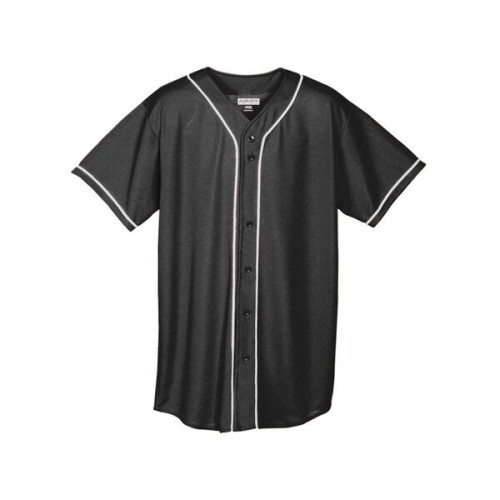 Augusta Sportswear Wicking Mesh Button Front Jersey with ...