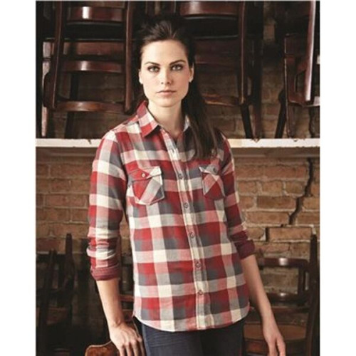 Weatherproof Women's Vintage Brushed Flannel Shirt