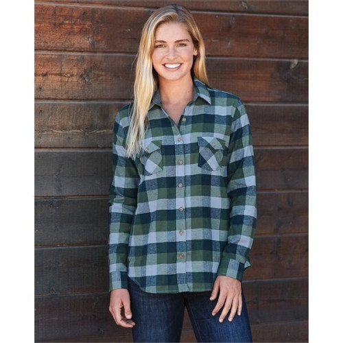 Weatherproof Women's Vintage Brushed Flannel Shirt