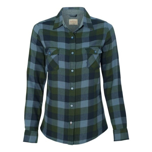Weatherproof Women's Vintage Brushed Flannel Shirt