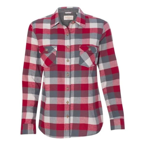 Weatherproof Women's Vintage Brushed Flannel Shirt