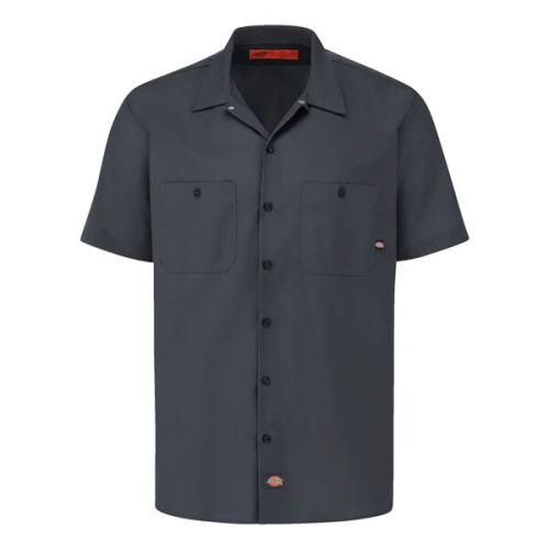 Dickies Men's Industrial Short Sleeve Work Shirt