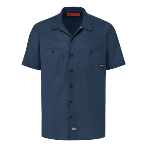Dickies Men's Industrial Short Sleeve Work Shirt