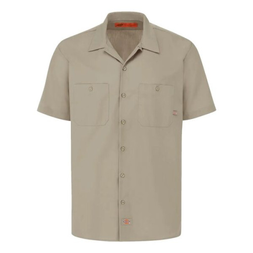 Dickies Men's Industrial Short Sleeve Work Shirt
