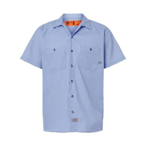 Dickies Men's Industrial Short Sleeve Work Shirt