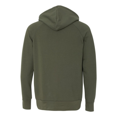 Alternative Vintage French Terry Hooded Full-Zip Raglan S...