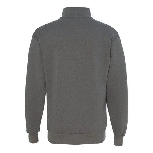 Bayside Unisex USA-Made Quarter-Zip Sweatshirt
