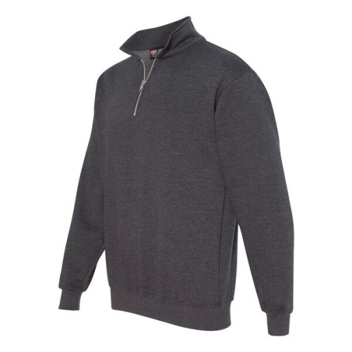 Bayside Unisex USA-Made Quarter-Zip Sweatshirt