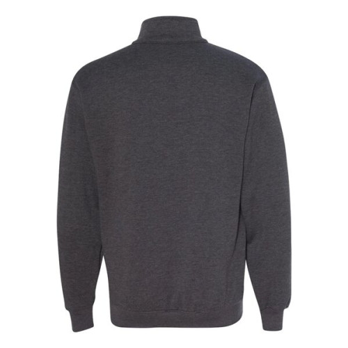 Bayside Unisex USA-Made Quarter-Zip Sweatshirt