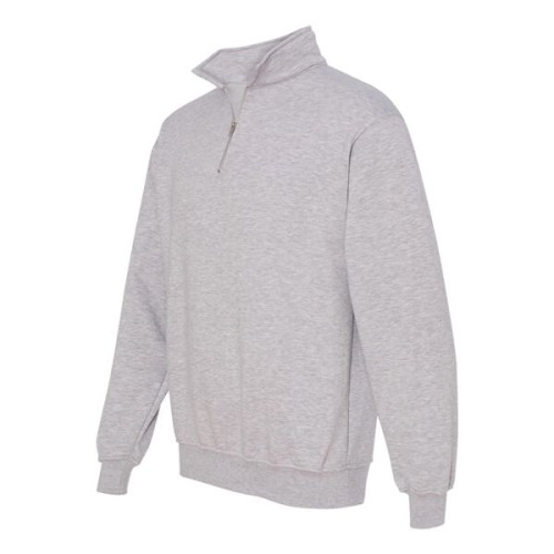 Bayside Unisex USA-Made Quarter-Zip Sweatshirt