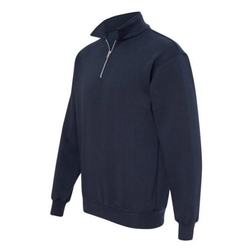 Bayside Unisex USA-Made Quarter-Zip Sweatshirt