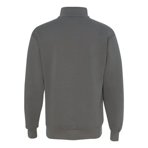 Bayside Unisex USA-Made Quarter-Zip Sweatshirt