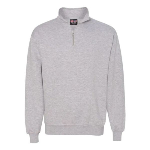 Bayside Unisex USA-Made Quarter-Zip Sweatshirt