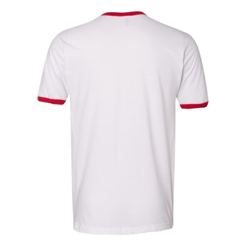 American Apparel Fine Jersey Ringer Tee