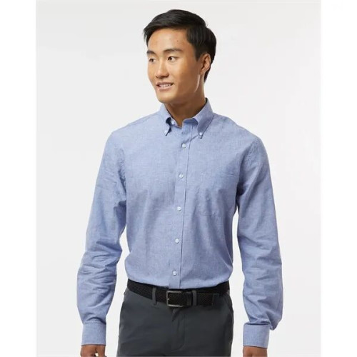 Tommy Hilfiger Men's Cotton-Linen Shirt