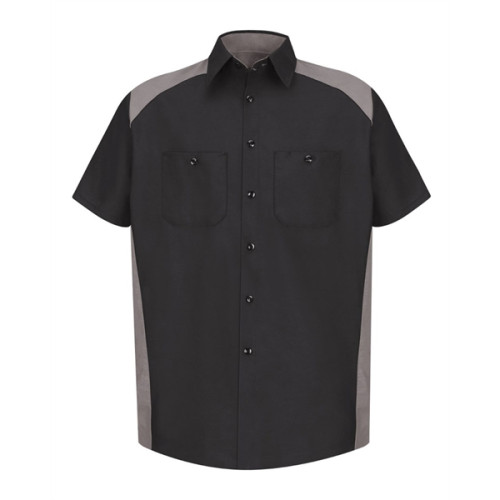 Red Kap Men's Short Sleeve Motorsports Shirt
