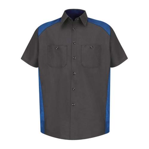Red Kap Men's Short Sleeve Motorsports Shirt