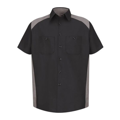 Red Kap Men's Short Sleeve Motorsports Shirt