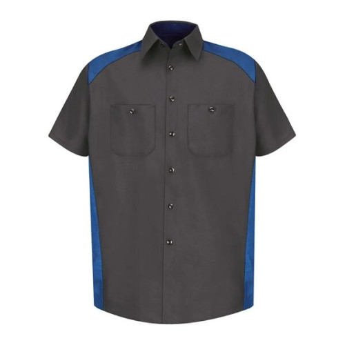Red Kap Men's Short Sleeve Motorsports Shirt