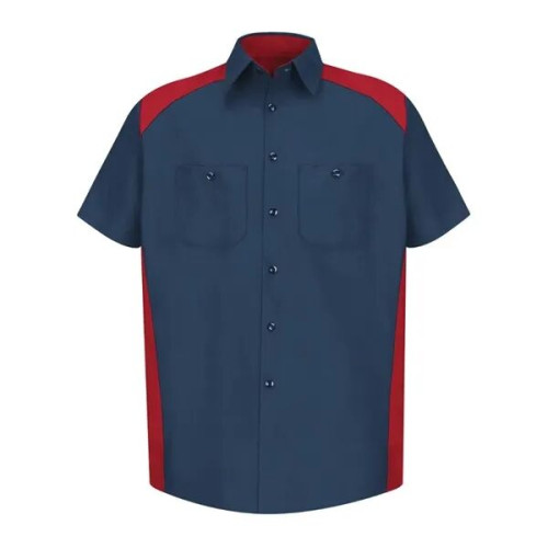 Red Kap Men's Short Sleeve Motorsports Shirt