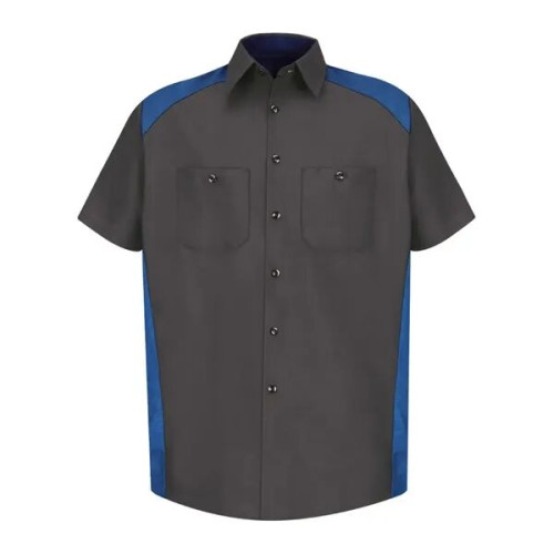 Red Kap Men's Short Sleeve Motorsports Shirt